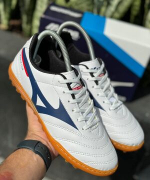 Chuteira Society Mizuno Branca Premium Masculino 6