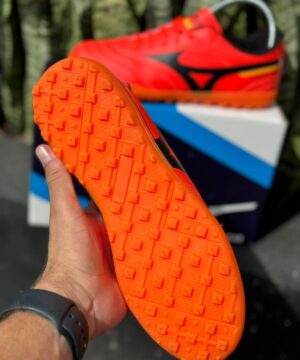 Chuteira Society Mizuno Vermelha Premium Masculino 6