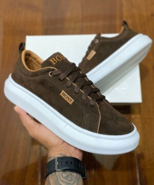 Sapatênis Boss Marrom Masculino