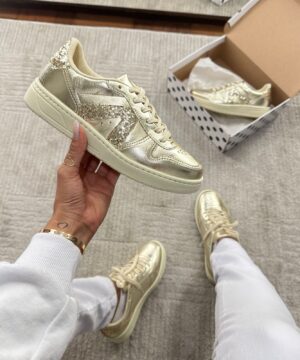 Sapatenis Schutz Casual Feminino Premium Dourado 3