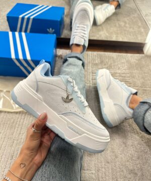 Tenis Adidas Femmy Fire Azul Branco Premium Feminino 3