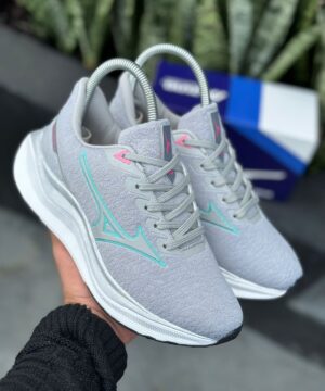 Tenis Mizuno Inspiri Cinza Prata Feminino 2 5
