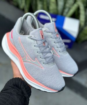 Tenis Mizuno Inspiri Cinza Rose Feminino 2 1