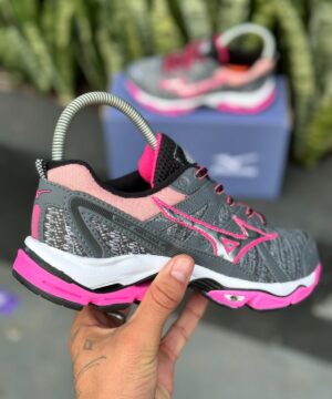 Tenis Mizuno Nirvana 9 Premium Feminino Rosa 1