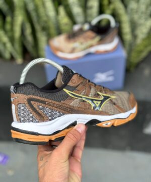 Tenis Mizuno Nirvana 9 Premium Masculino Laranja 4