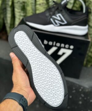 Tenis New Balance 247 Sport Preto Branco Premium Masculino 2