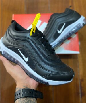 Tênis Nike Air Max 97 Preto Branco Feminino