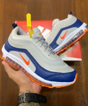 Tênis Nike Air Max 97 Cinza Marinho Masculino