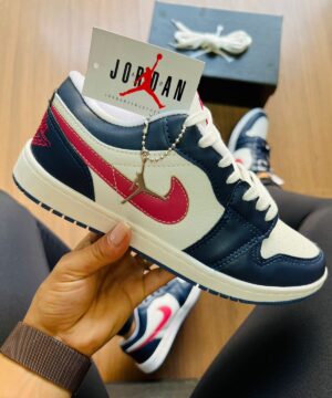 Tênis Nike Jordan Azul Pink Premium Feminino