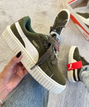 Tenis Puma Sued Bege Premium Feminino 5