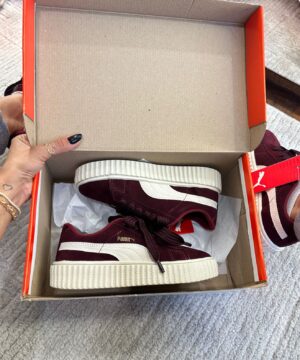 Tenis Puma Sued Vermelho Premium Feminino 4