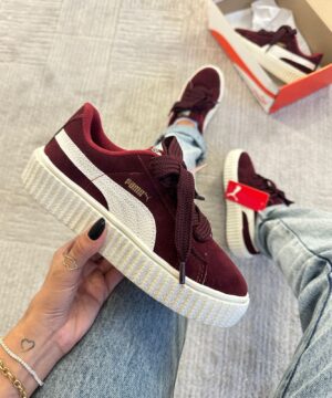 Tenis Puma Sued Vermelho Premium Feminino 5