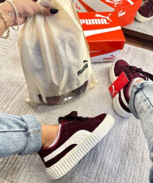 Tenis Puma Sued Vermelho Premium Feminino 6