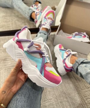 Tenis Sneaker Color Cords Premium Feminino 3