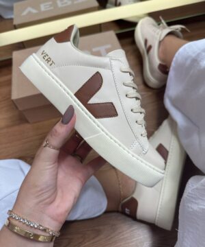 Tênis Vert Cadarço Caramelo Premium Feminino