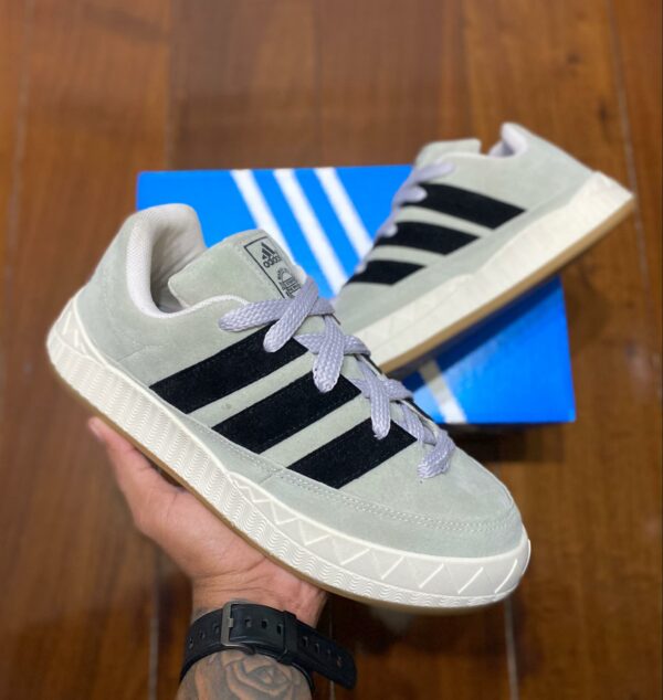 Tenis Adidas Adimatic Branco Premium Masculino 2 scaled
