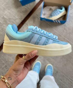 Tênis Adidas Bad Bunny Campus Azul Feminino Premium