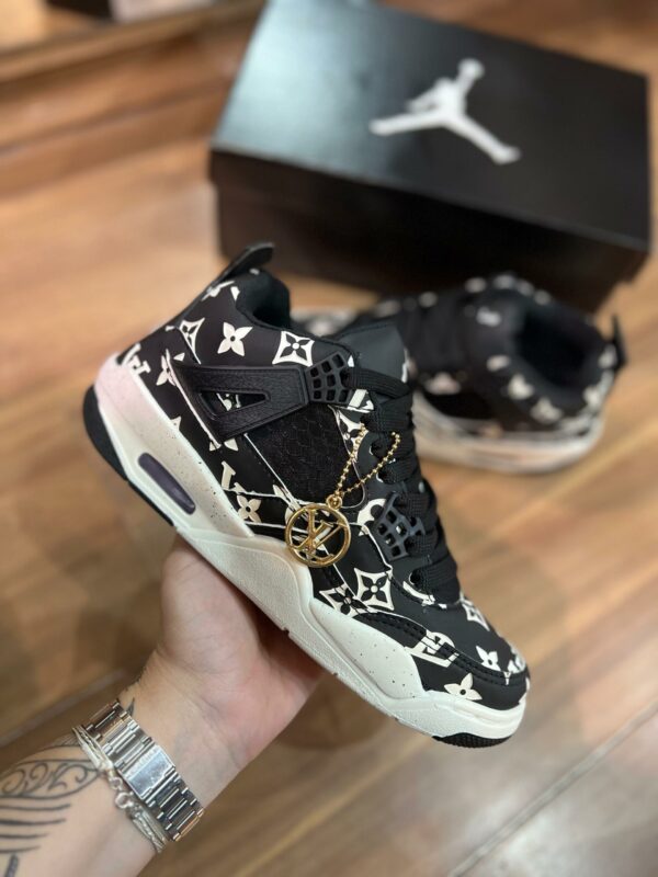 Tenis Louis Vuitton Preto Premium Feminino 2 scaled