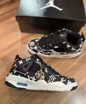 Tenis Louis Vuitton Preto Premium Feminino 3 scaled
