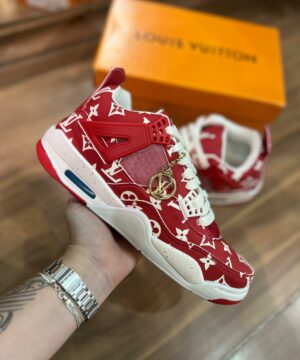 Tenis Louis Vuitton Vermelho Premium 2 scaled