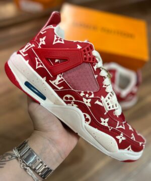 Tênis Louis Vuitton Vermelho Premium