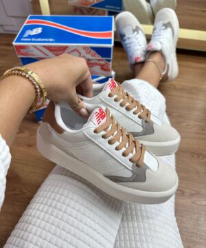 Tenis New Balance CT302 Branco Marrom Premium Feminino 2