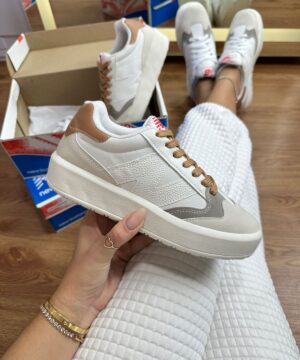 Tenis New Balance CT302 Branco Marrom Premium Feminino 7