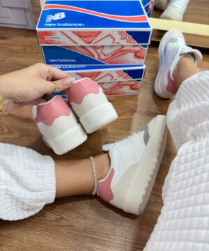 Tenis New Balance CT302 Branco Rosa Premium Feminino 1