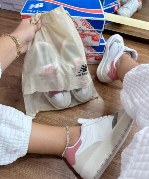 Tenis New Balance CT302 Branco Rosa Premium Feminino 4