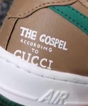 Tenis Nike Air Force Gucci Masculino Grade Fechada 1