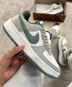 Tênis Nike Air Force Louis Vuitton Feminino Premium