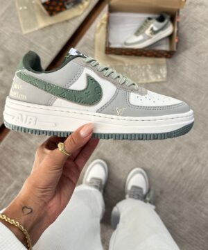 Tenis Nike Air Force Louis Vuitton Feminino Premium 4