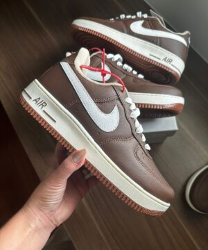 Tênis Nike Air Force Marrom Premium Masculino