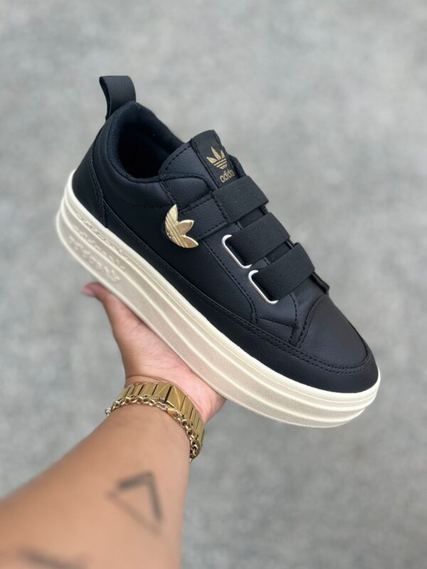 Tenis Adidas Elastico Plataforma Feminino Premium 4
