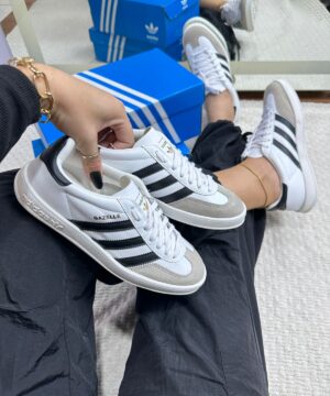 Tênis Adidas Gazelle Branco Premium Feminino