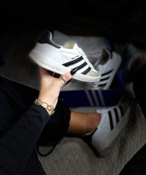 Tenis Adidas Gazelle Branco Premium Feminino 3