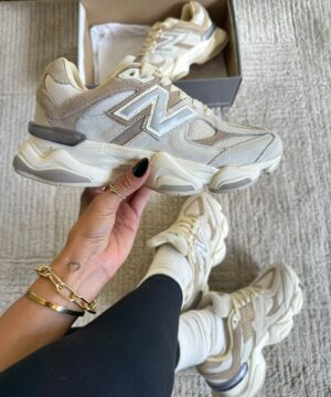 Tênis New Balance 9060 Branco Feminino Premium
