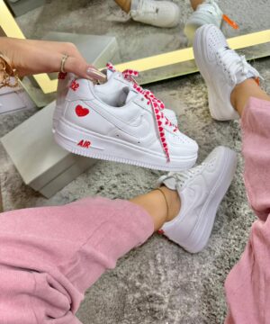 Tenis Nike Air Force F1 Love Feminino Premium 6