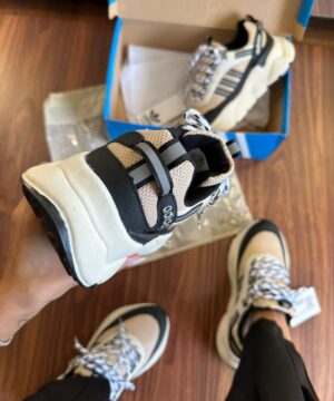 Tenis Adidas Dymond Beje Preto Feminino Premium 3