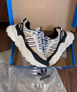 Tenis Adidas Dymond Beje Preto Feminino Premium 4