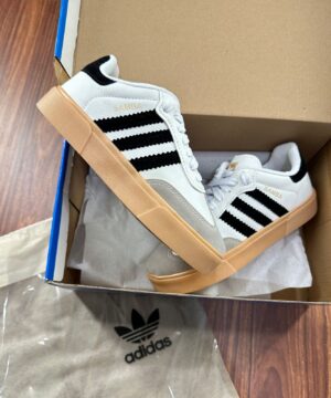 Tenis Adidas Samba Retro Branco Preto Feminino Premium 5