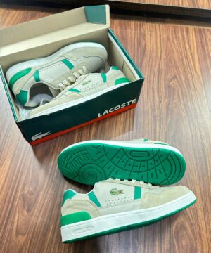 Tenis Lacoste de Couro Luxo Verde Masculino 2