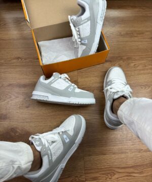 Tenis Louis Vuitton Branco Masculino Premium 2