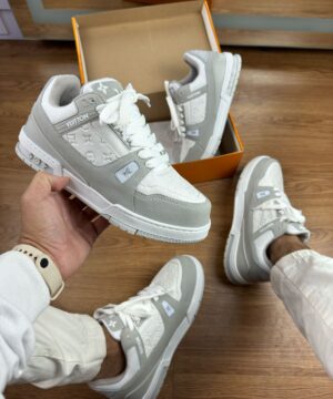 Tênis Louis Vuitton Branco Masculino Premium