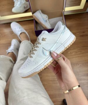 Tenis Nike Dunk Low Pro Branco Amendoa Feminino Premium 7