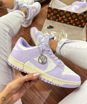 Tenis Nike Dunk X Louis Vuitton Roxo Feminino Premium 2