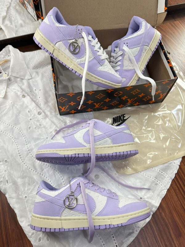 Tenis Nike Dunk X Louis Vuitton Roxo Feminino Premium 3