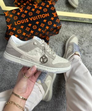 Tênis Nike SB Dunk X Louis Vuitton Branco Feminino Premium