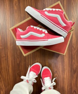 Tenis Vans Knu Pink Florescente Feminino Premium 1