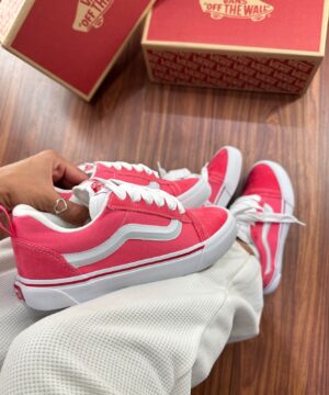 Tenis Vans Knu Pink Florescente Feminino Premium 6